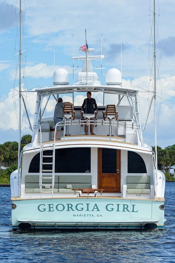 a boat with people on it aboard GEORGIA GIRL Yacht for Sale