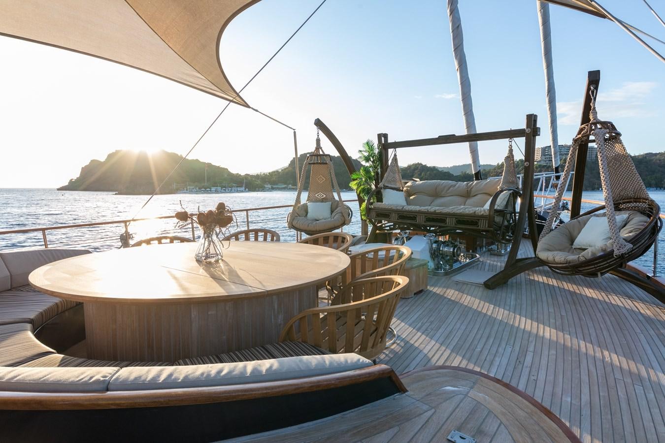 a boat on the water aboard EMANUEL Yacht for Sale