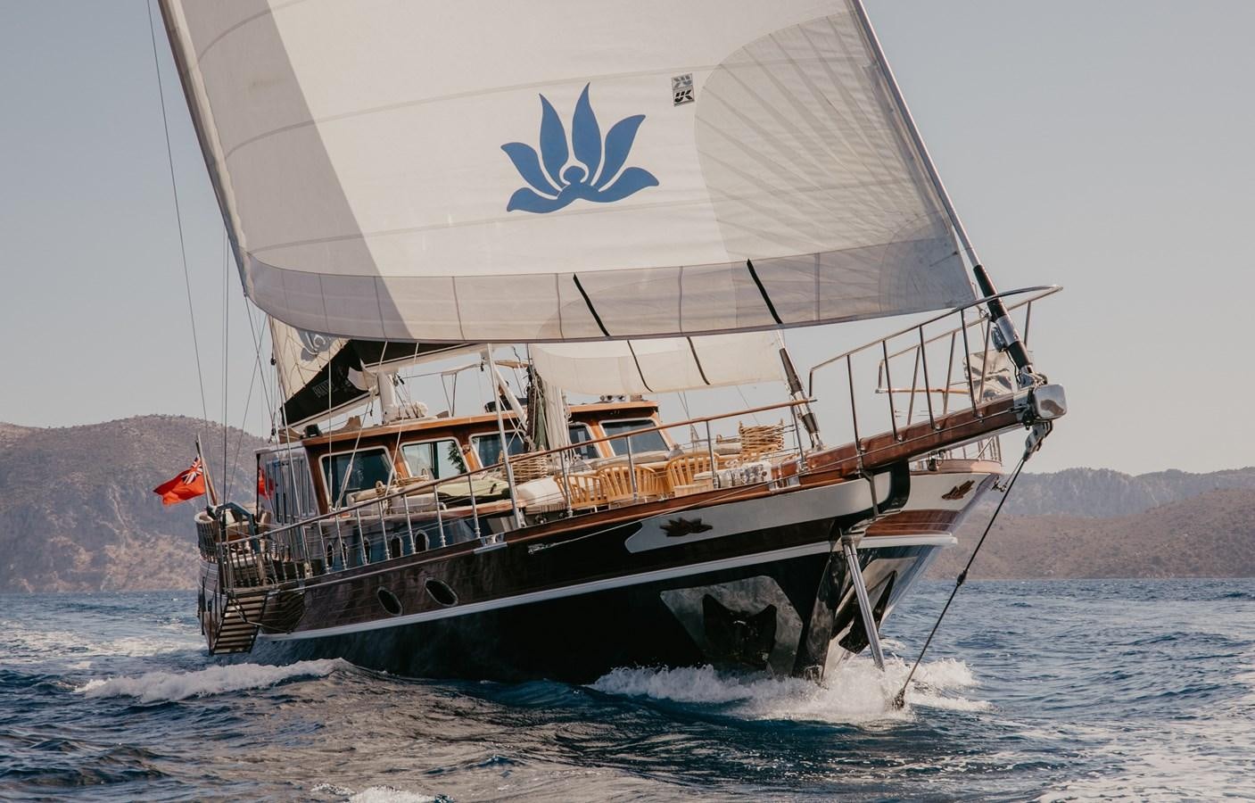 a boat on the water aboard EMANUEL Yacht for Sale
