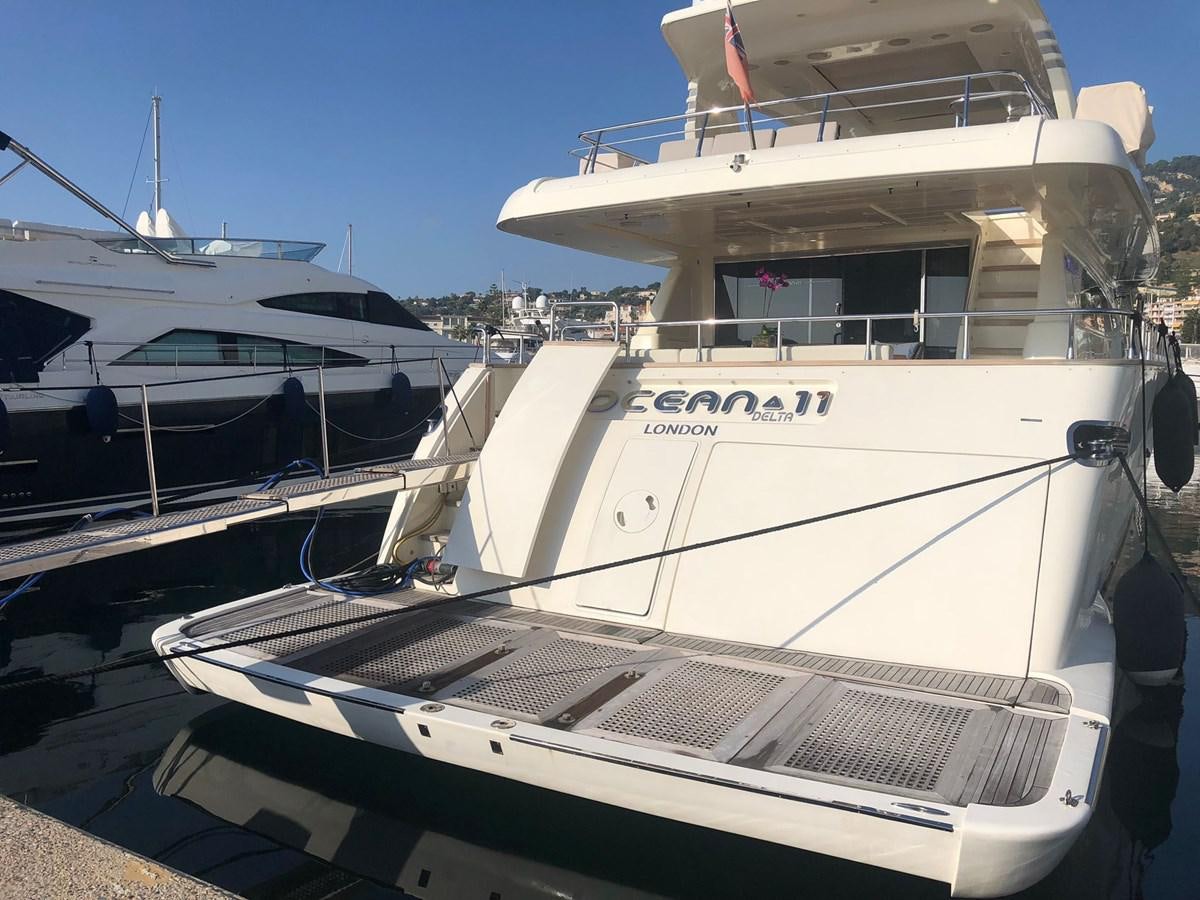 a few boats docked aboard OCEAN DELTA 11 Yacht for Sale