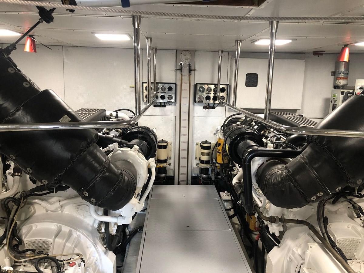 a room with a large machine aboard OCEAN DELTA 11 Yacht for Sale