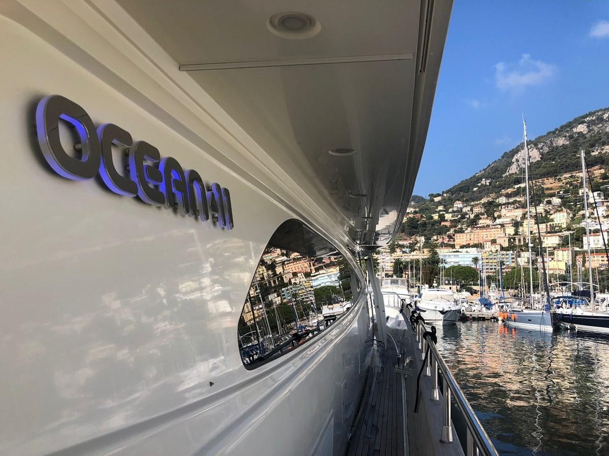 a boat on the water aboard OCEAN DELTA 11 Yacht for Sale