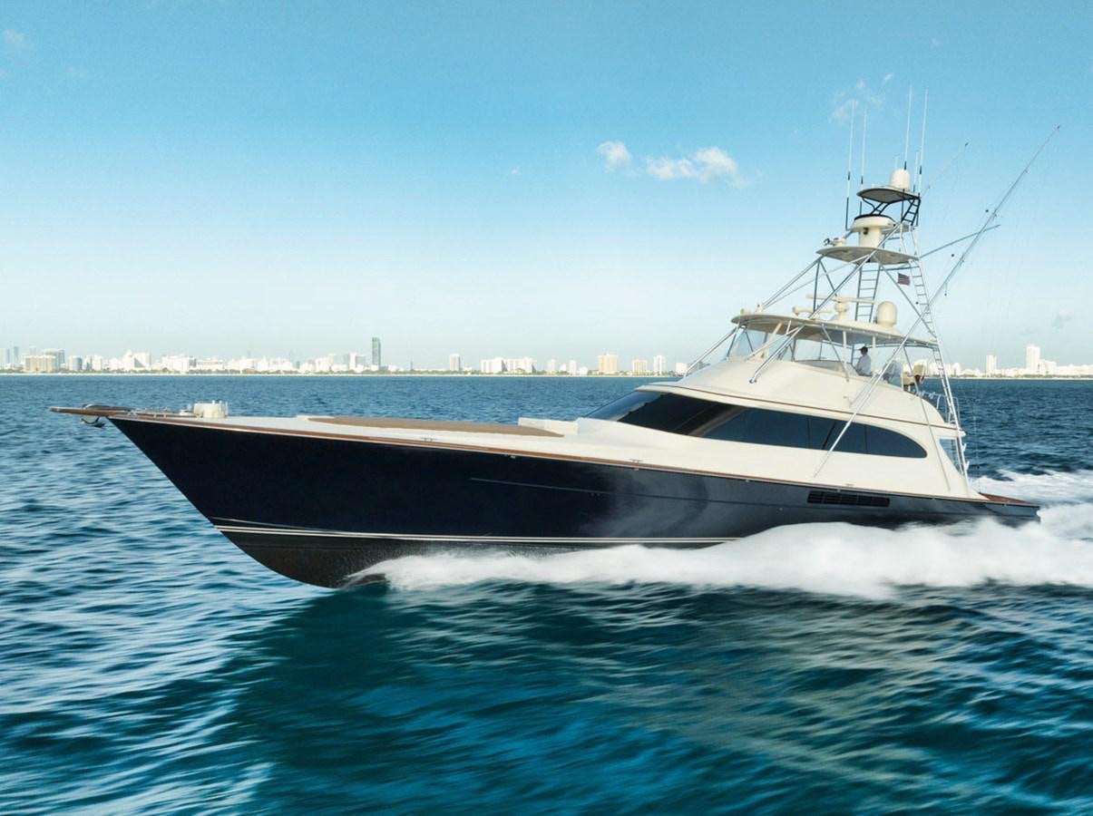 a boat on the water aboard OWL'S NEST Yacht for Sale