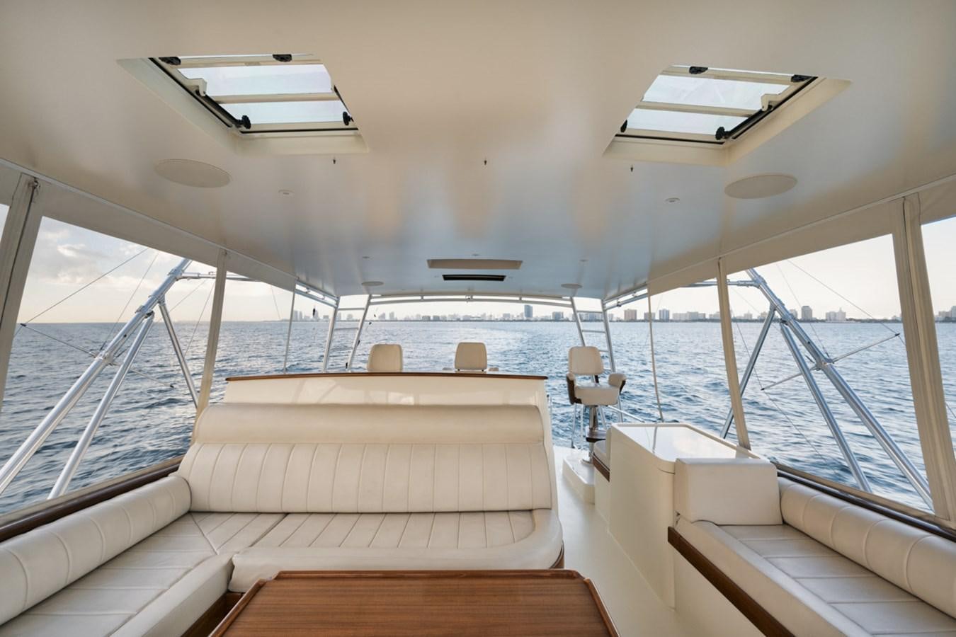 a boat on the water aboard OWL'S NEST Yacht for Sale