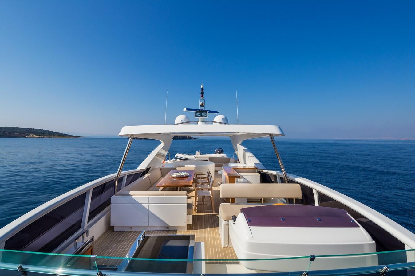a boat on the water aboard WATER TOY III Yacht for Sale