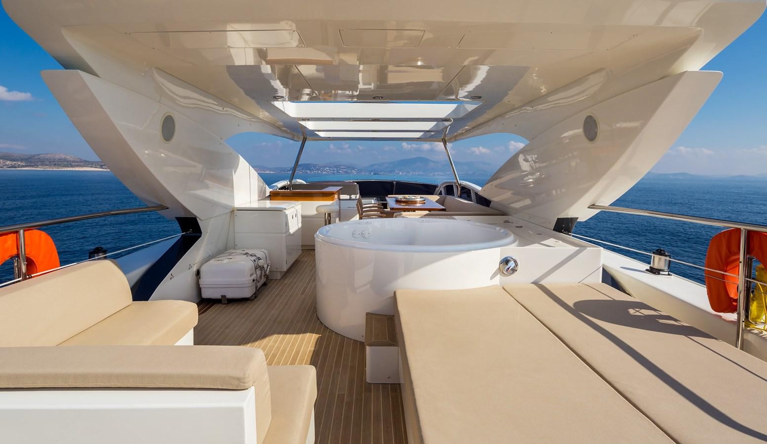a cockpit of a plane aboard WATER TOY III Yacht for Sale