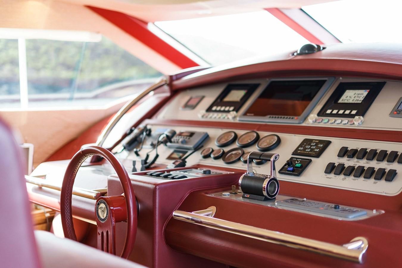 the inside of a car aboard ALLIE Yacht for Sale