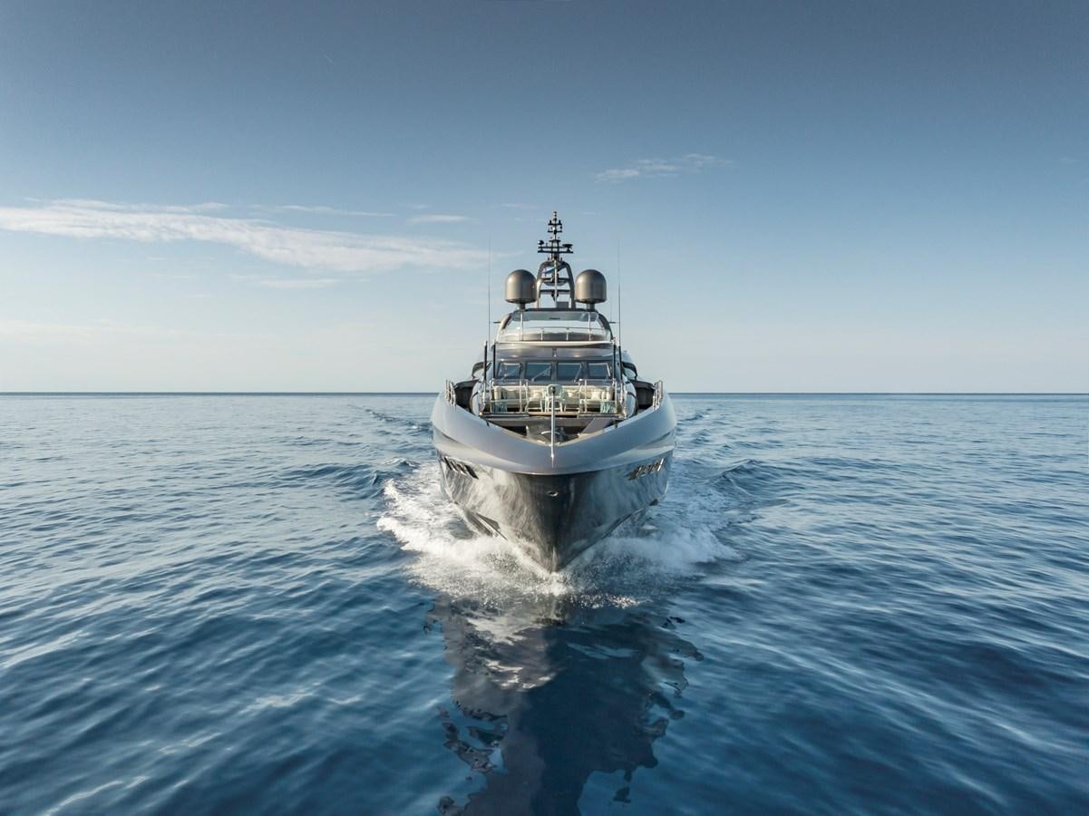 a boat on the water aboard MRS L Yacht for Sale