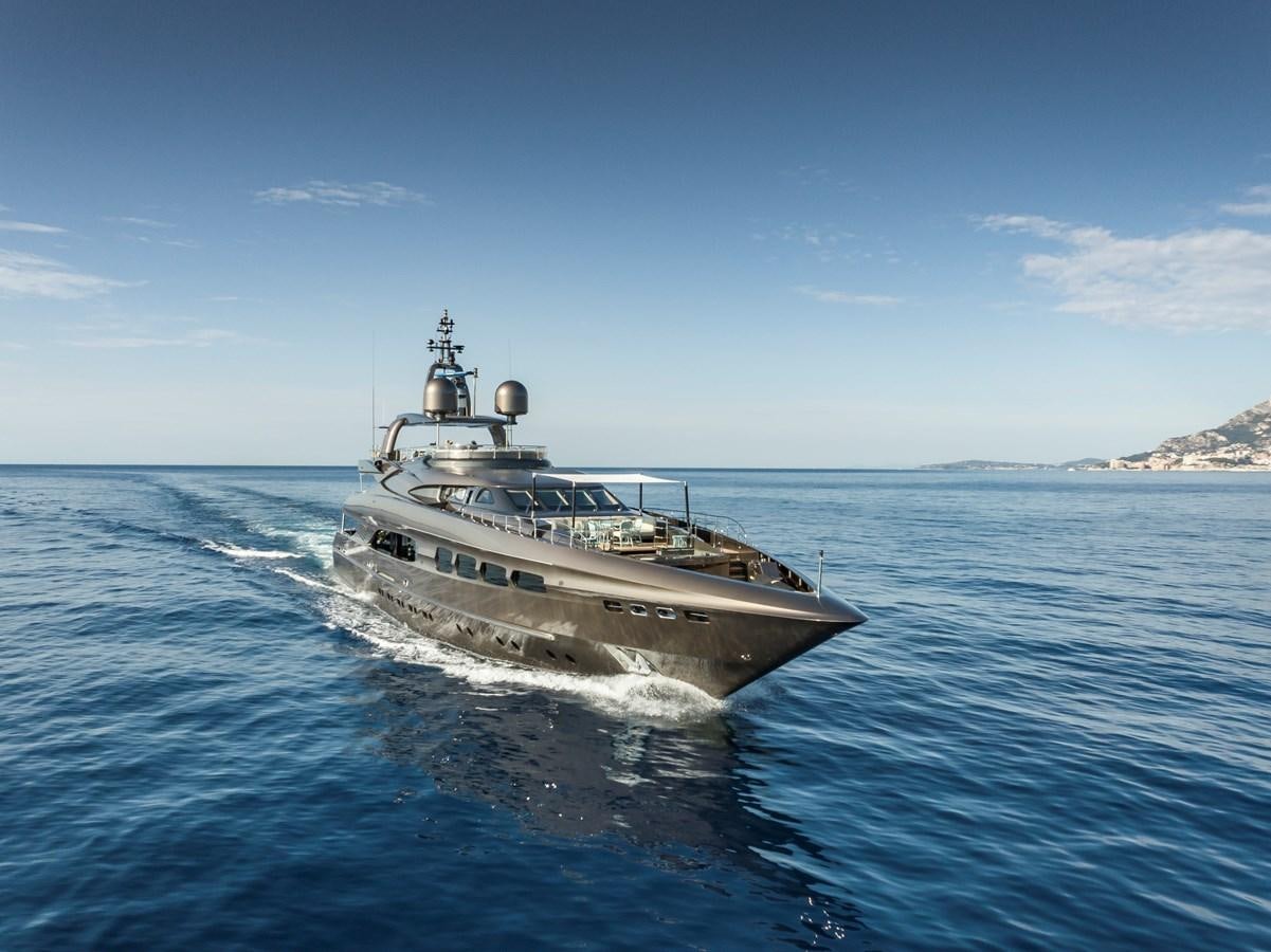 a boat on the water aboard MRS L Yacht for Sale