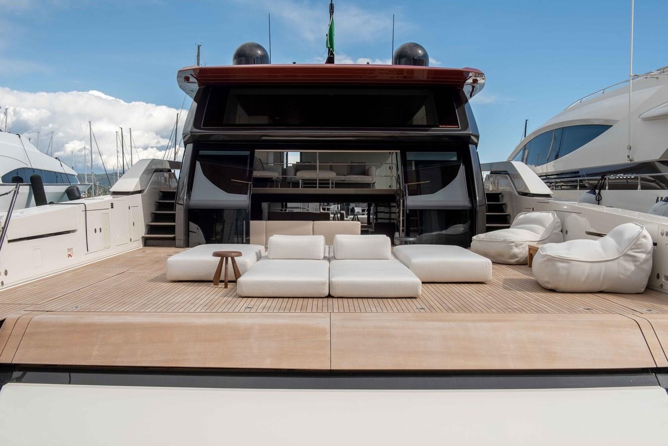 a boat on the water aboard SP110-03 Yacht for Sale