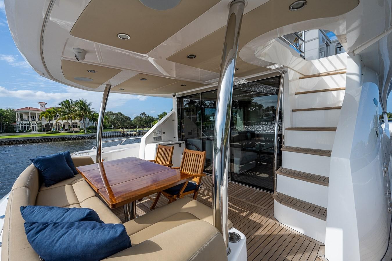 a boat on the water aboard 212 Yacht for Sale