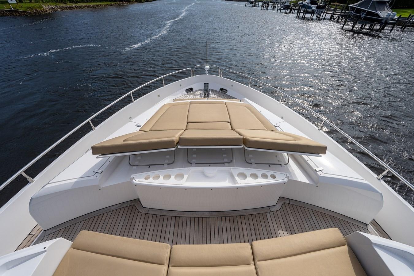 a boat on the water aboard 212 Yacht for Sale