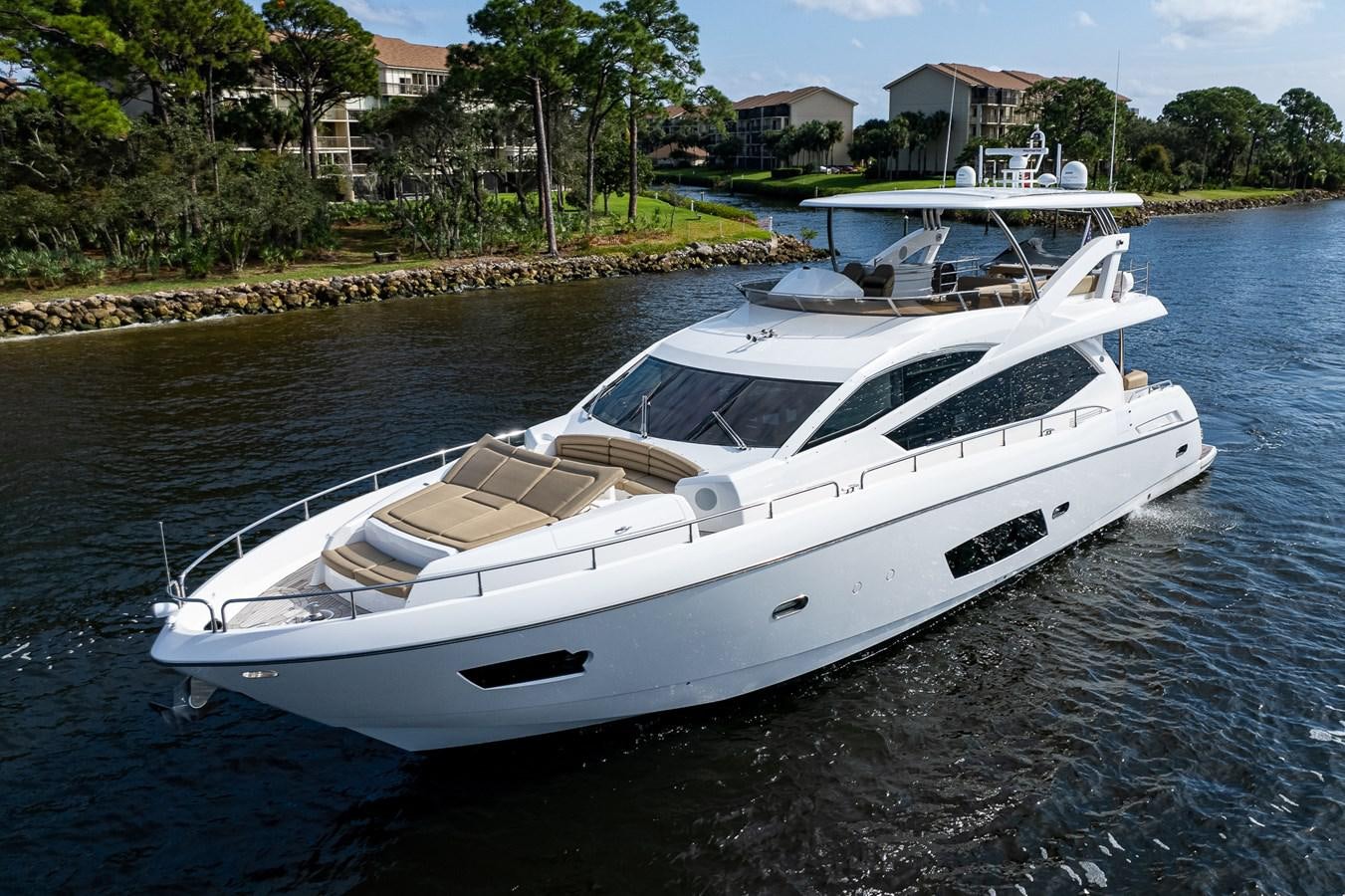 a boat on the water aboard 212 Yacht for Sale