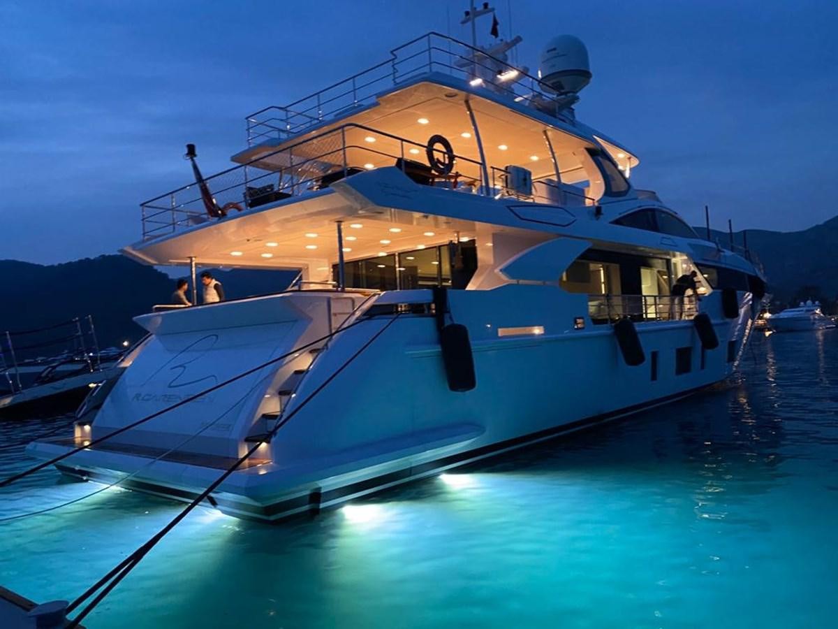 a boat in the water aboard GOLDEN LIFE Yacht for Sale
