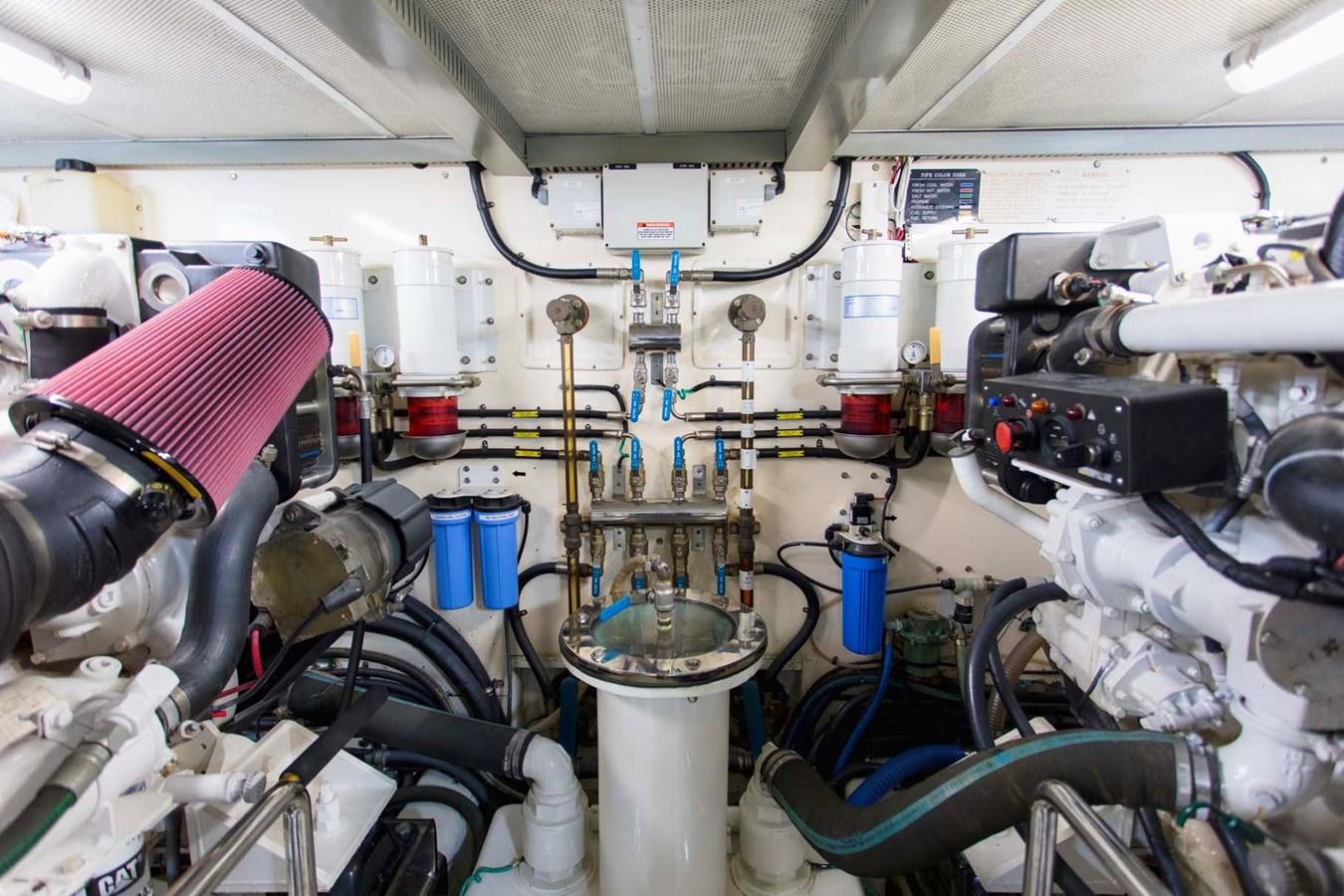 a room full of machines aboard SOMEDAY CAME Yacht for Sale