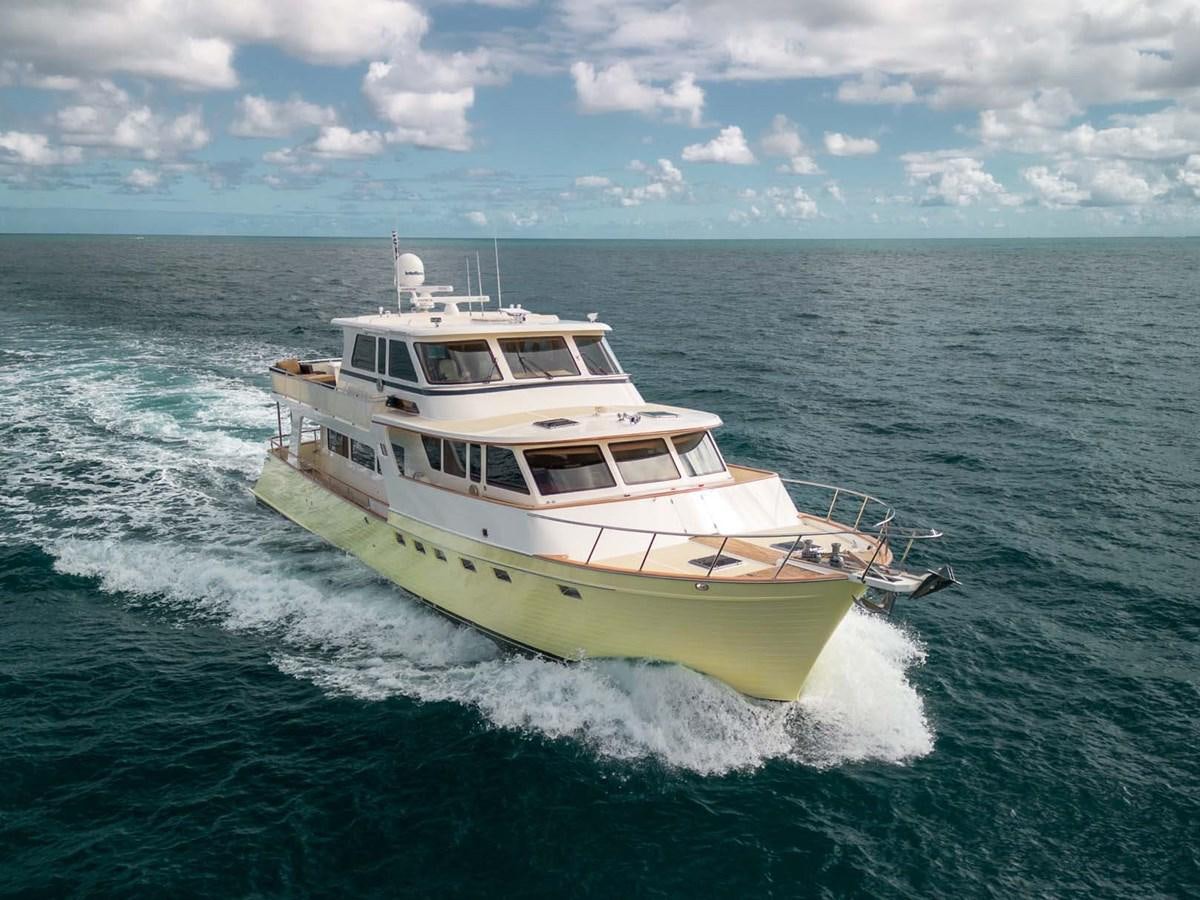 a boat on the water aboard SOMEDAY CAME Yacht for Sale