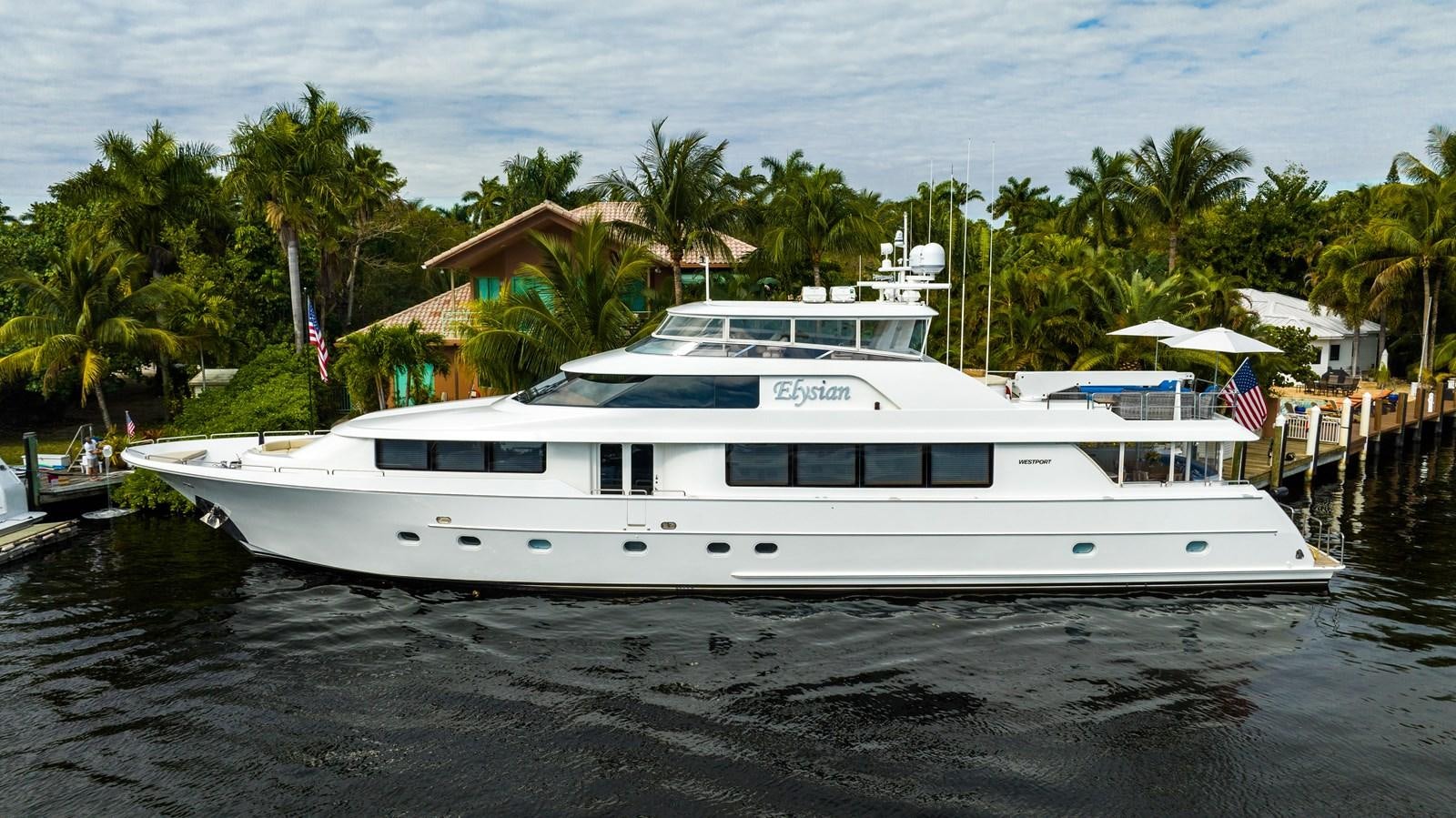 a boat on the water aboard NO NAME 112 Yacht for Sale