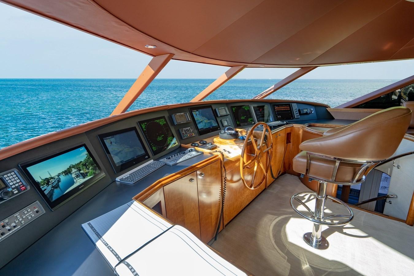 a boat on the water aboard NO NAME 112 Yacht for Sale