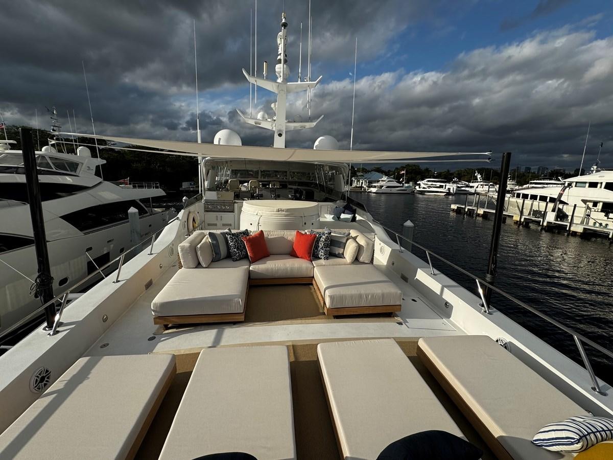 a deck of a boat aboard INEVITABLE Yacht for Sale