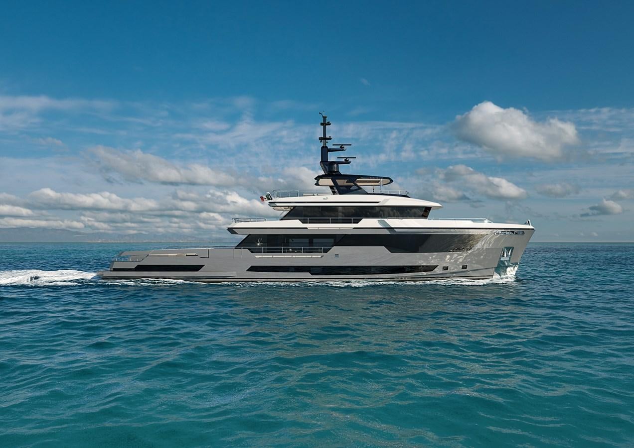 a boat in the water aboard COLUMBUS CROSSOVER 42/01 Yacht for Sale