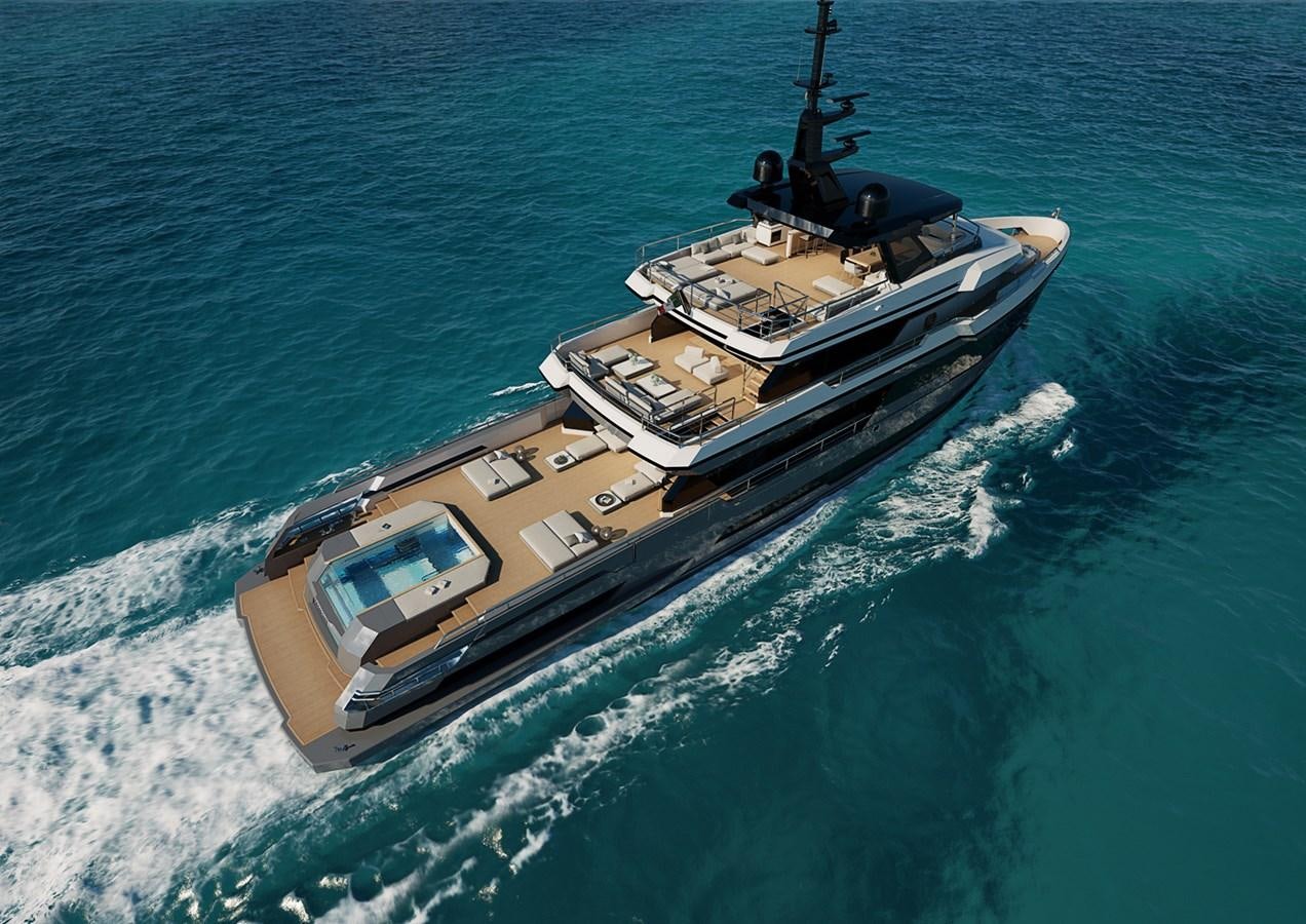 a boat on the water aboard COLUMBUS CROSSOVER 42/01 Yacht for Sale