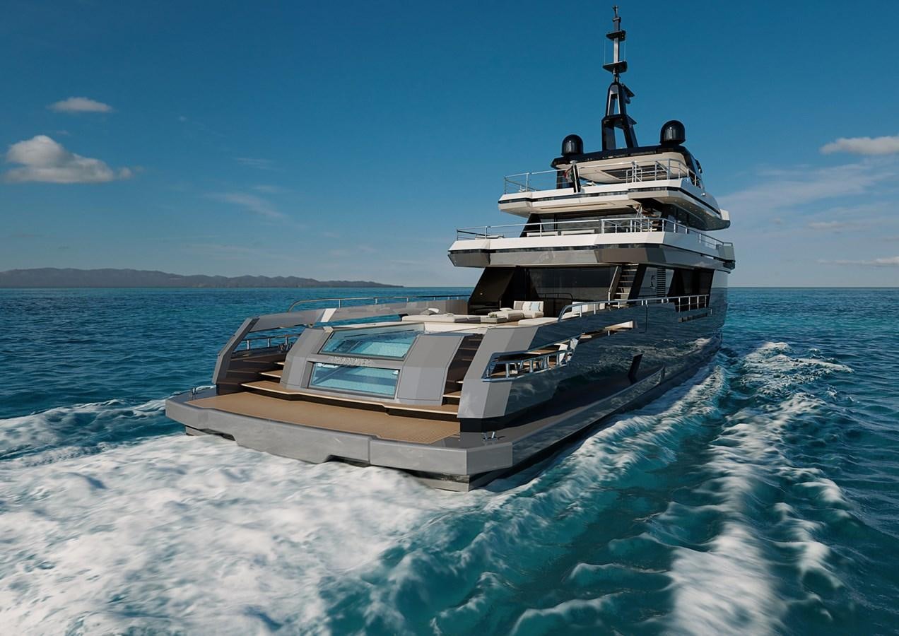 a boat on the water aboard COLUMBUS CROSSOVER 42/01 Yacht for Sale