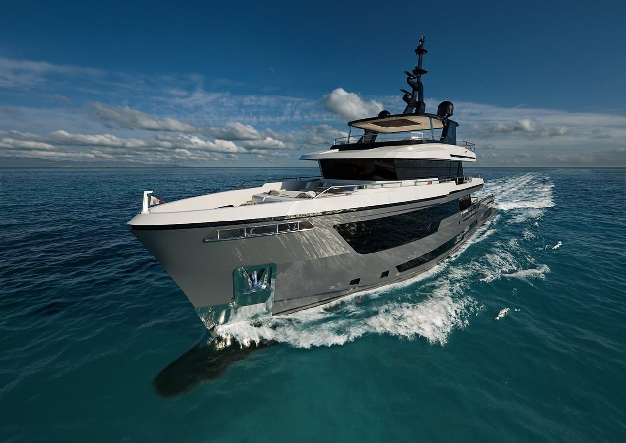 a boat on the water aboard COLUMBUS CROSSOVER 42/01 Yacht for Sale