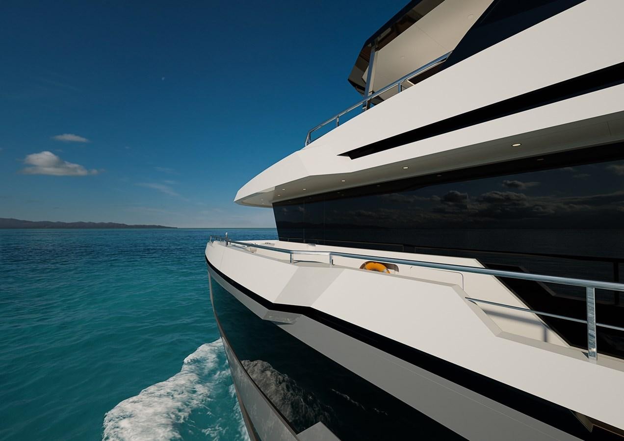 a boat on the water aboard COLUMBUS CROSSOVER 42/01 Yacht for Sale