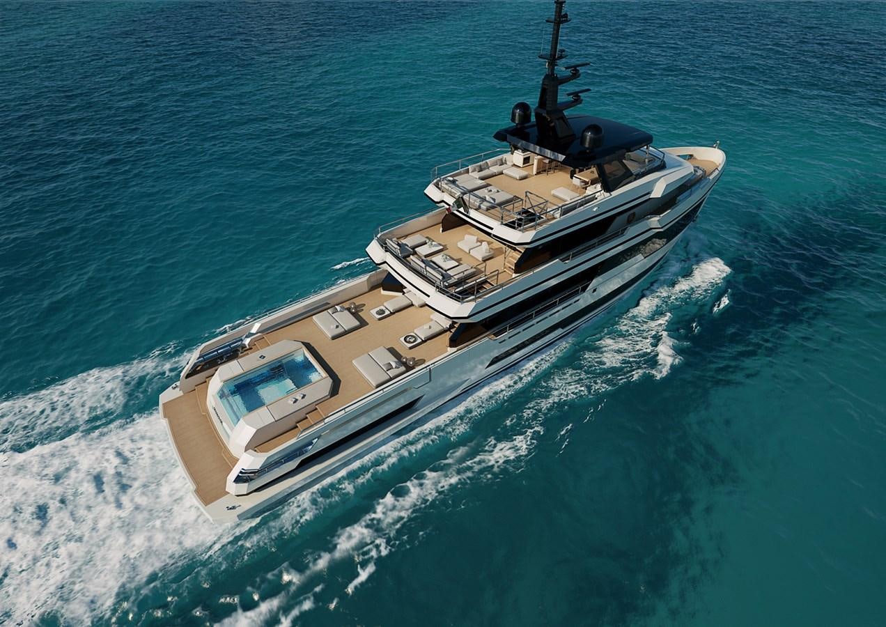 a boat on the water aboard COLUMBUS CROSSOVER 42/01 Yacht for Sale