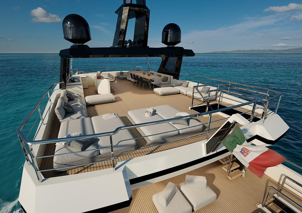 a boat on the water aboard COLUMBUS CROSSOVER 42/01 Yacht for Sale