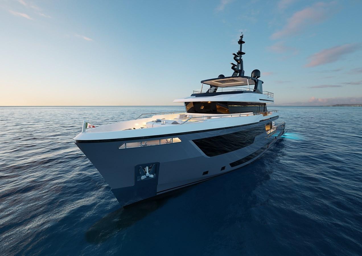 a boat in the water aboard COLUMBUS CROSSOVER 42/01 Yacht for Sale