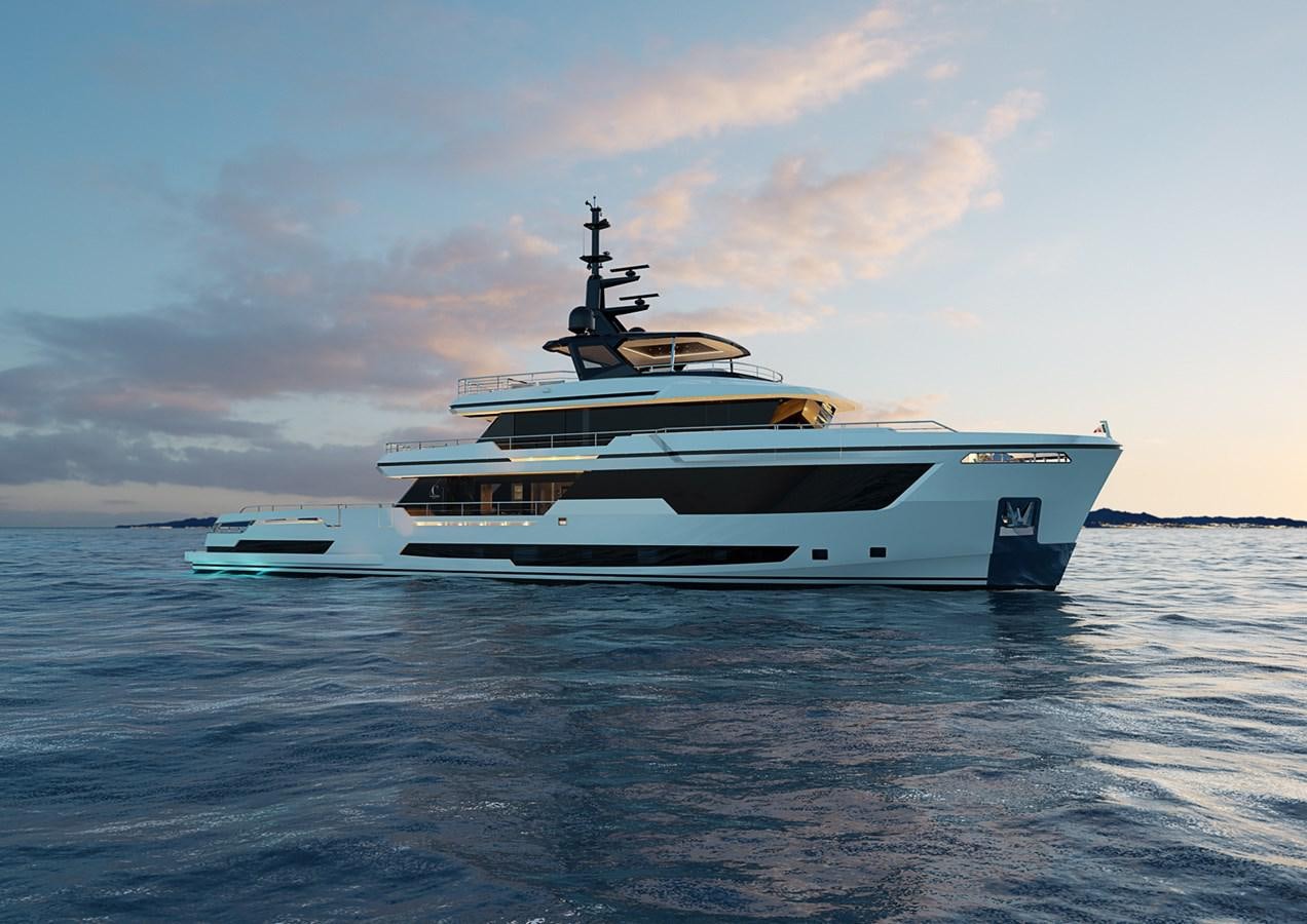 a boat in the water aboard COLUMBUS CROSSOVER 42/01 Yacht for Sale