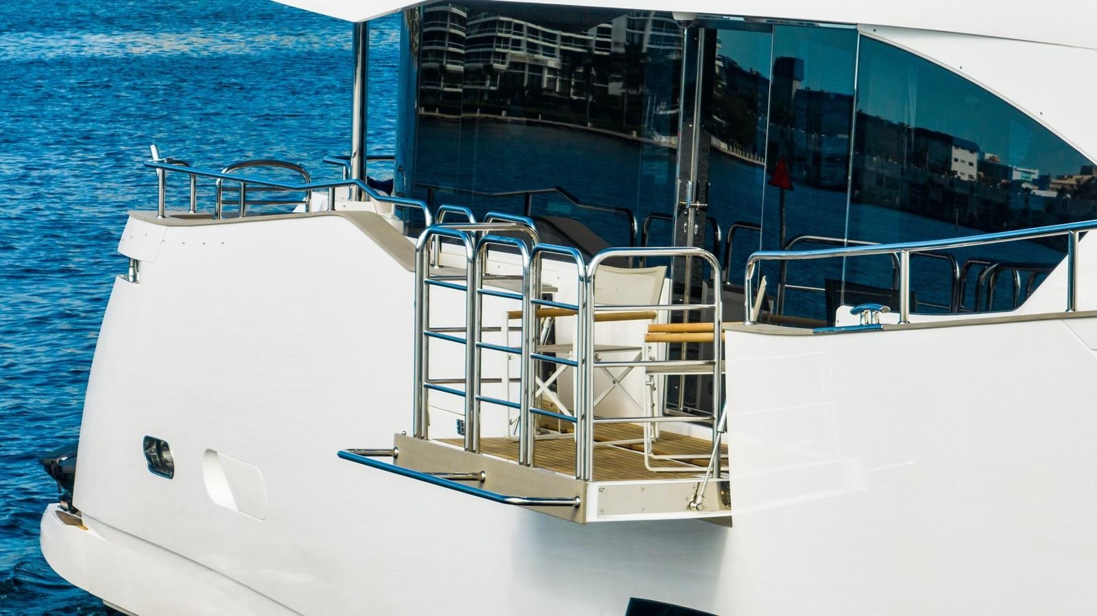 a boat on the water aboard MANDALA Yacht for Sale
