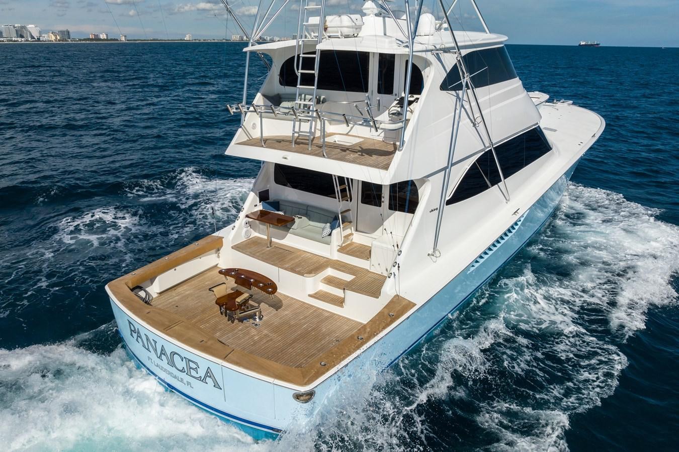 a boat on the water aboard PANACEA Yacht for Sale