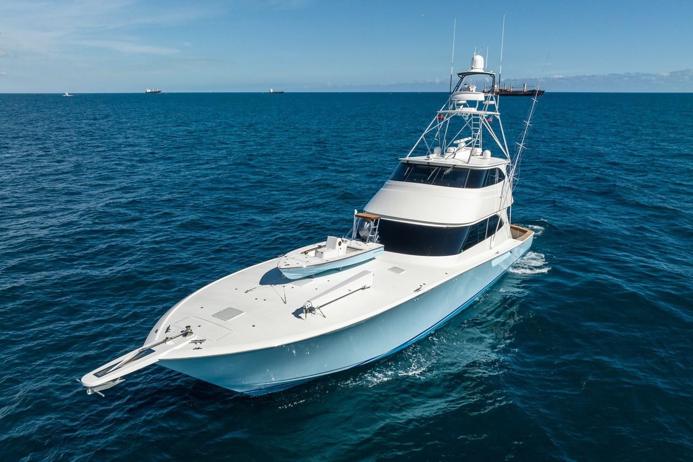 a boat in the water aboard PANACEA Yacht for Sale