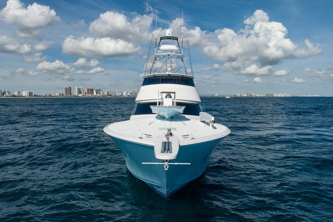 a boat in the water aboard PANACEA Yacht for Sale