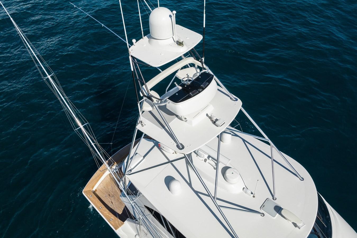 a white boat in the water aboard PANACEA Yacht for Sale