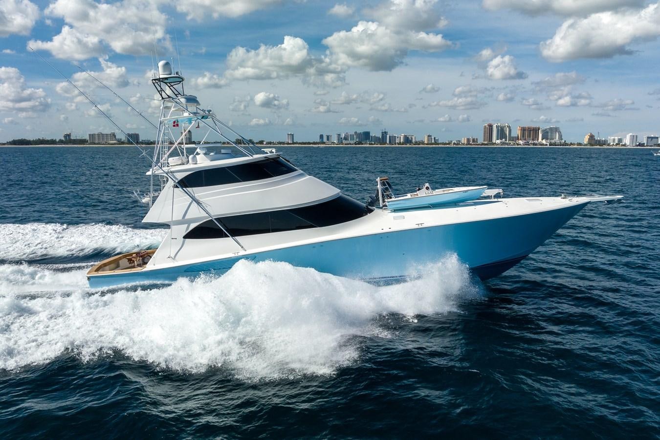 a boat on the water aboard PANACEA Yacht for Sale