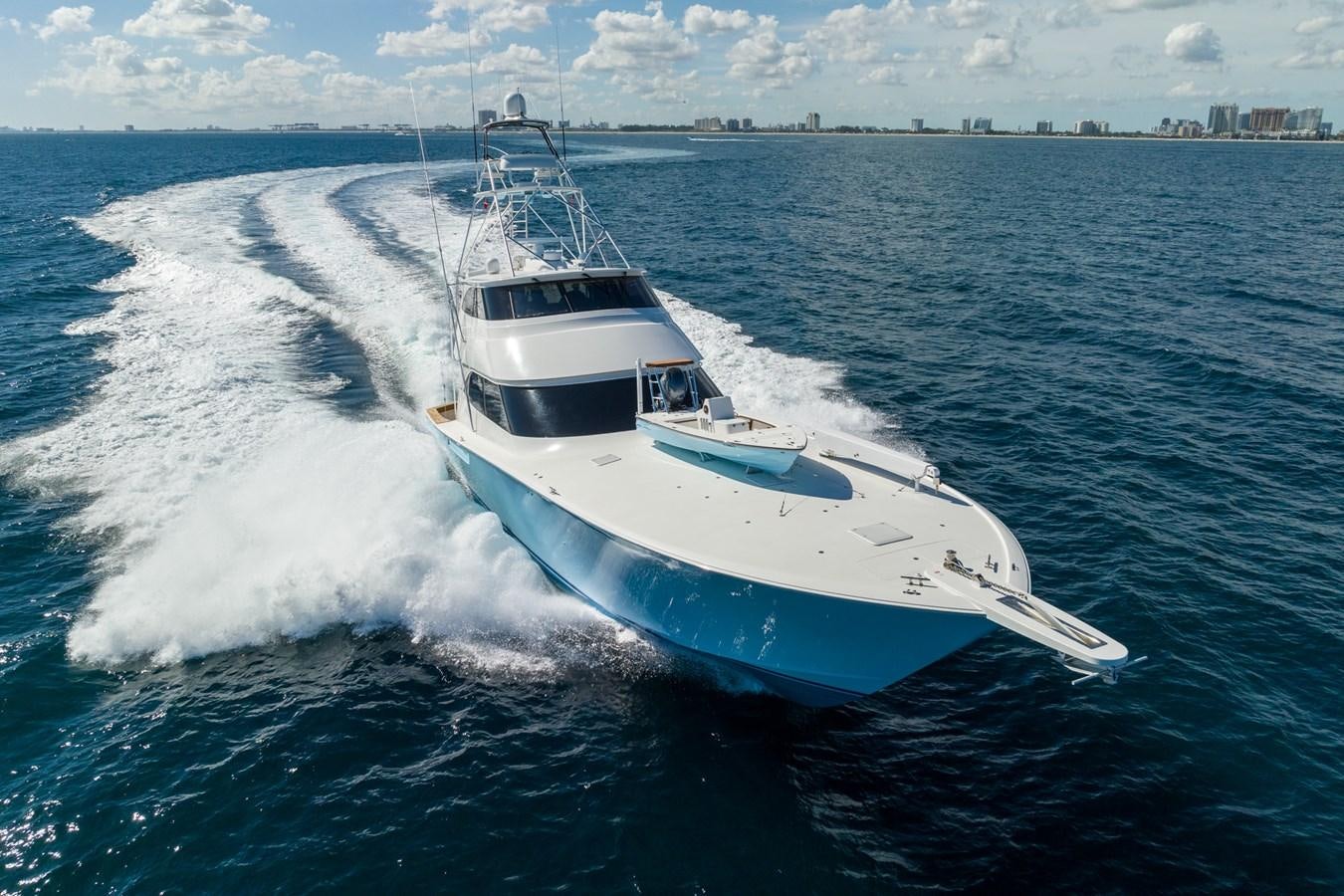 a boat on the water aboard PANACEA Yacht for Sale