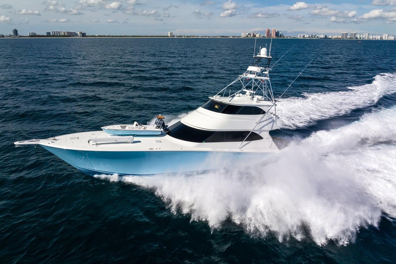 a boat on the water aboard PANACEA Yacht for Sale
