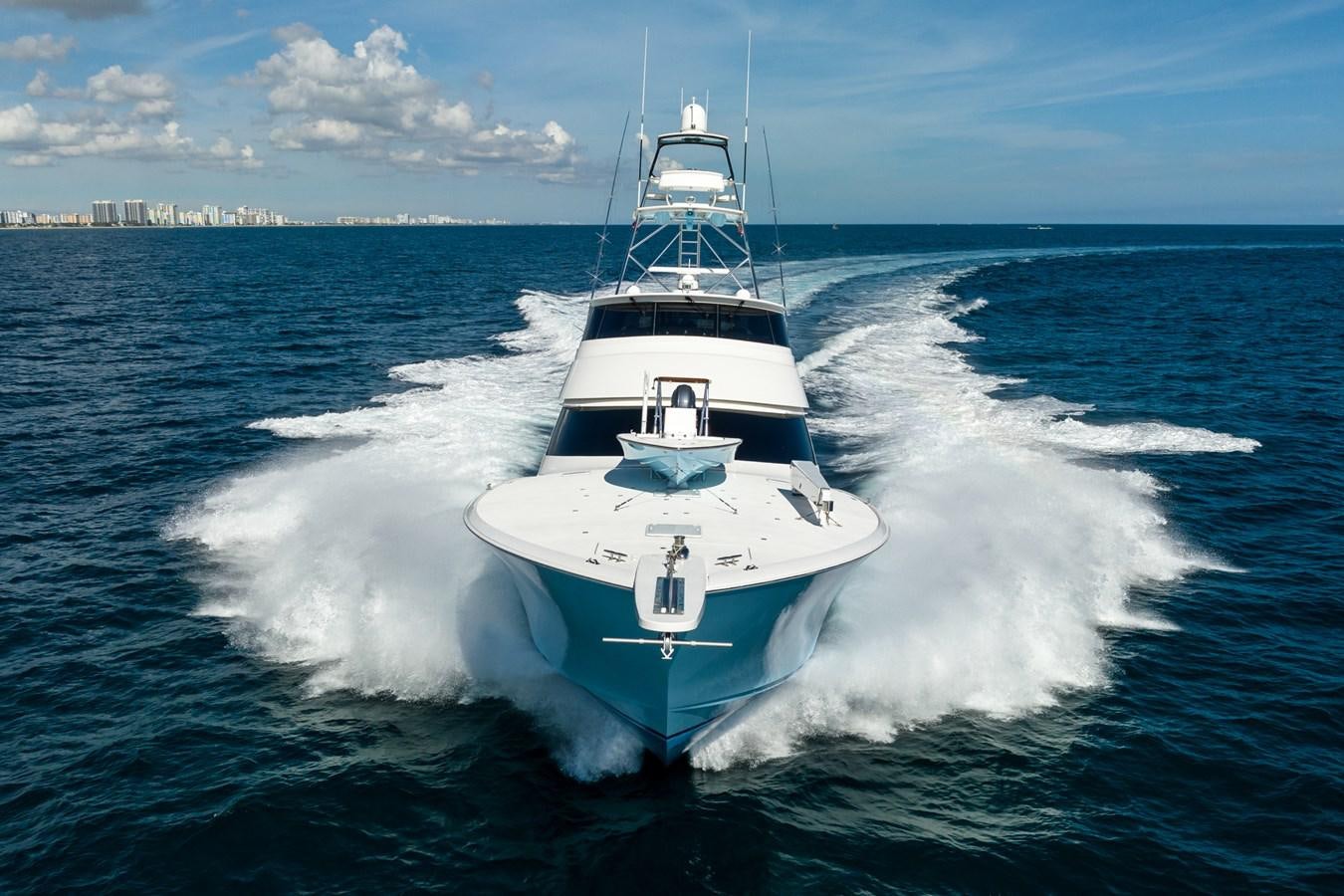 a boat on the water aboard PANACEA Yacht for Sale