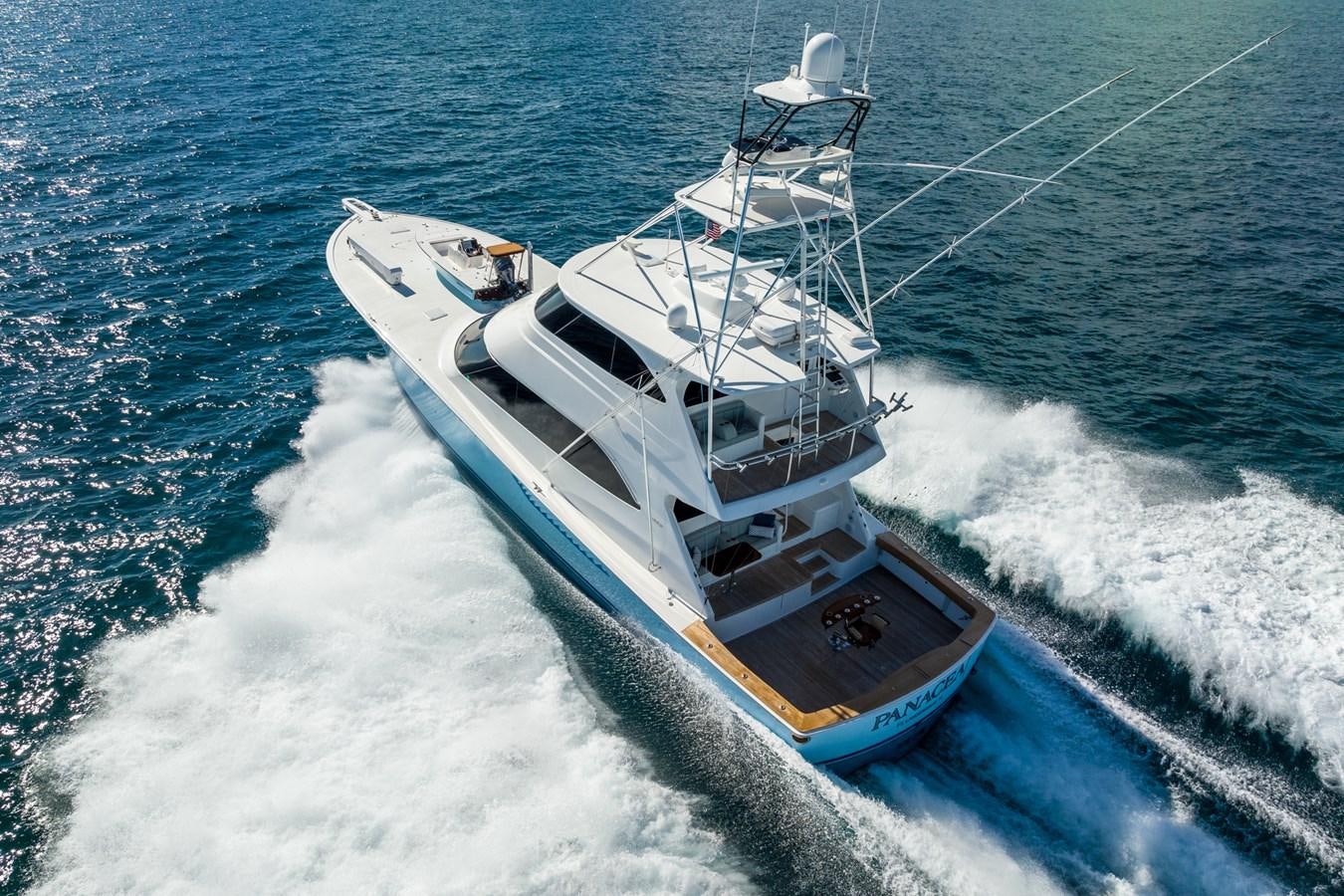a boat on the water aboard PANACEA Yacht for Sale