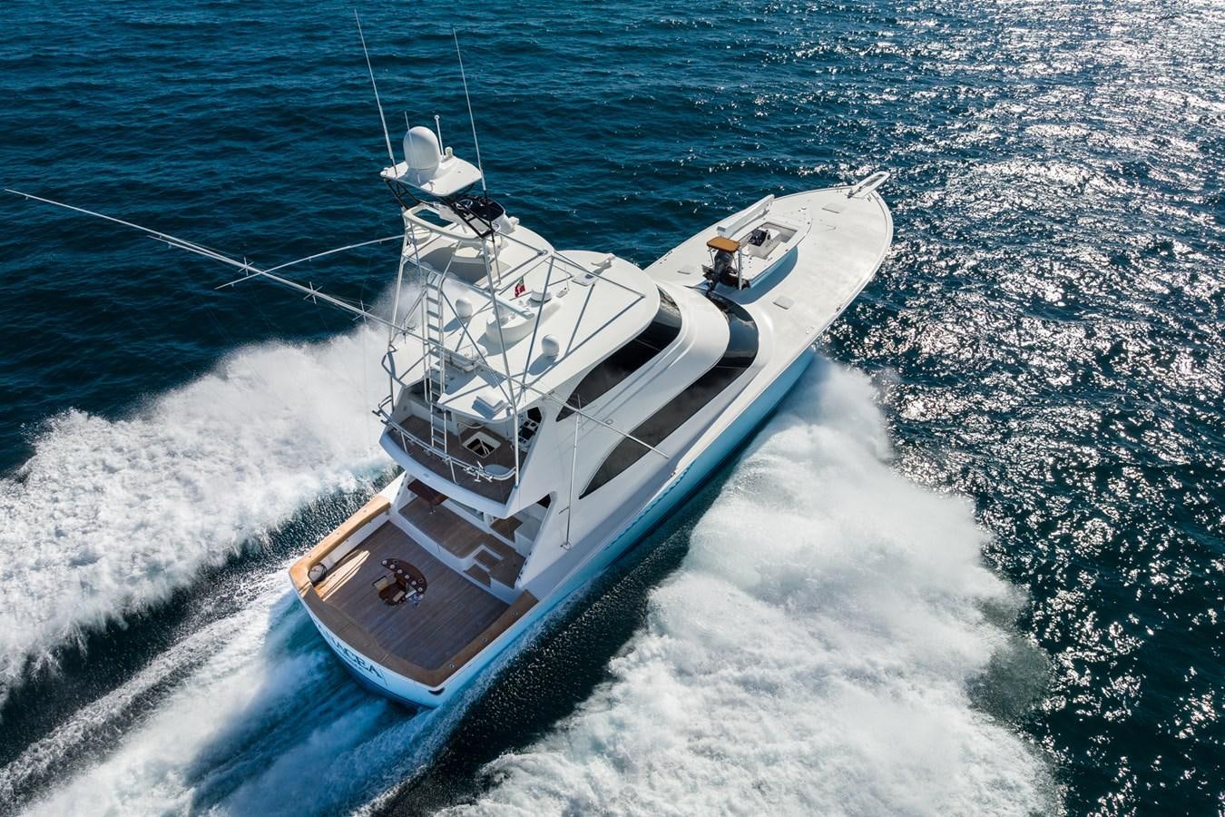 a boat on the water aboard PANACEA Yacht for Sale