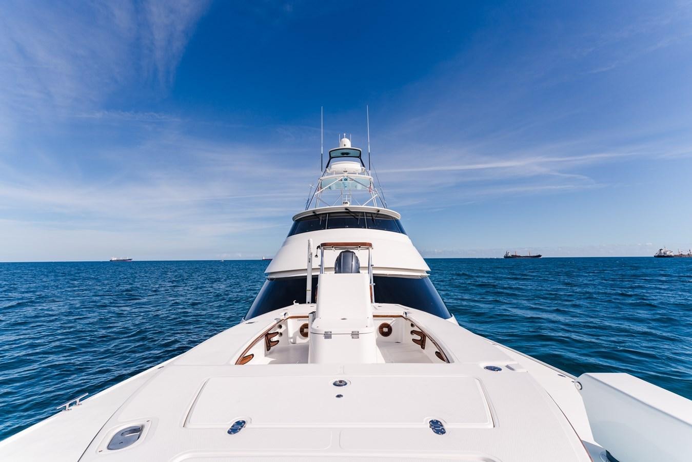 a boat in the water aboard PANACEA Yacht for Sale