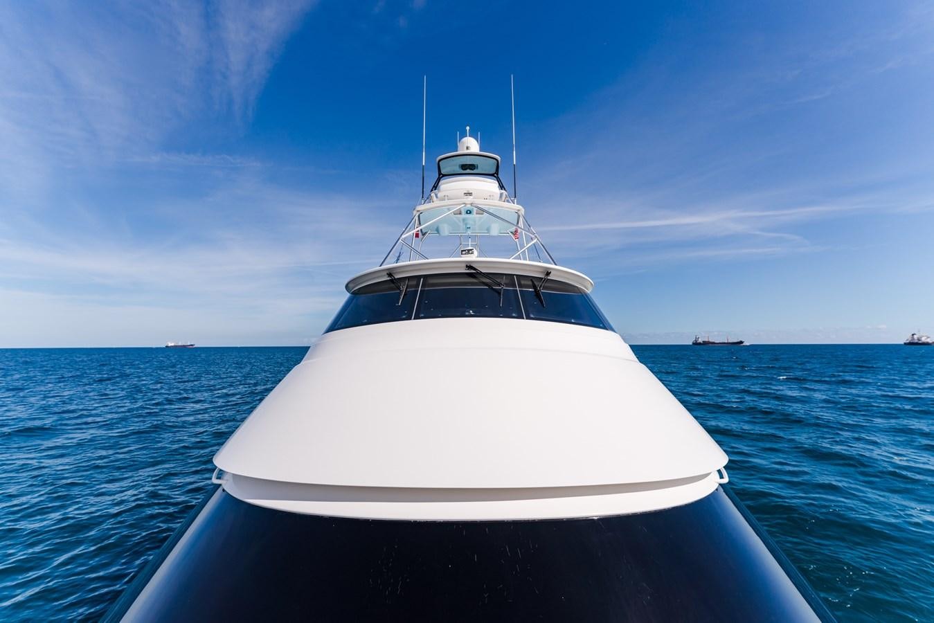 a boat in the water aboard PANACEA Yacht for Sale