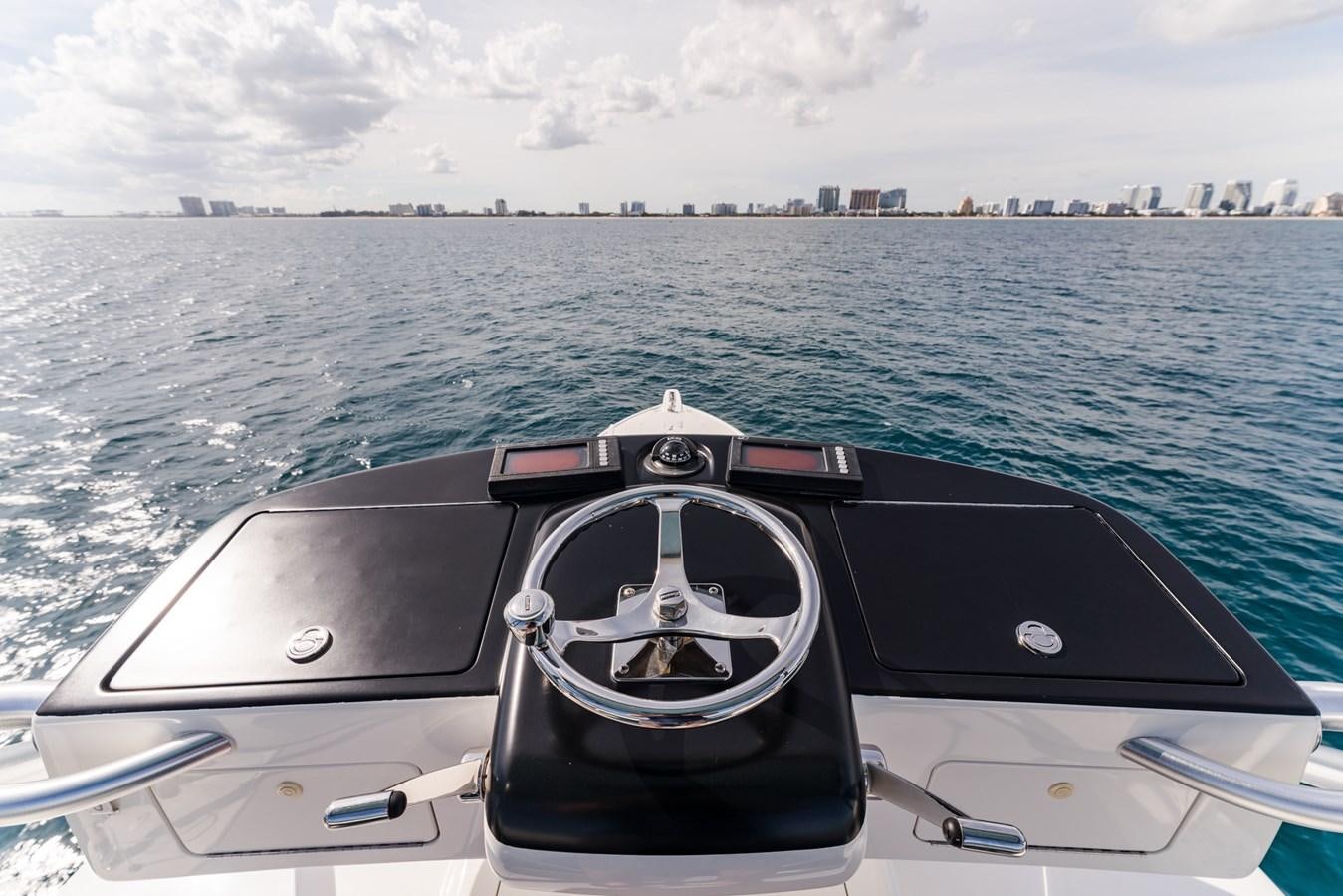 a boat on the water aboard PANACEA Yacht for Sale