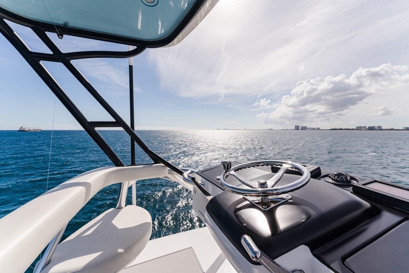 a boat on the water aboard PANACEA Yacht for Sale