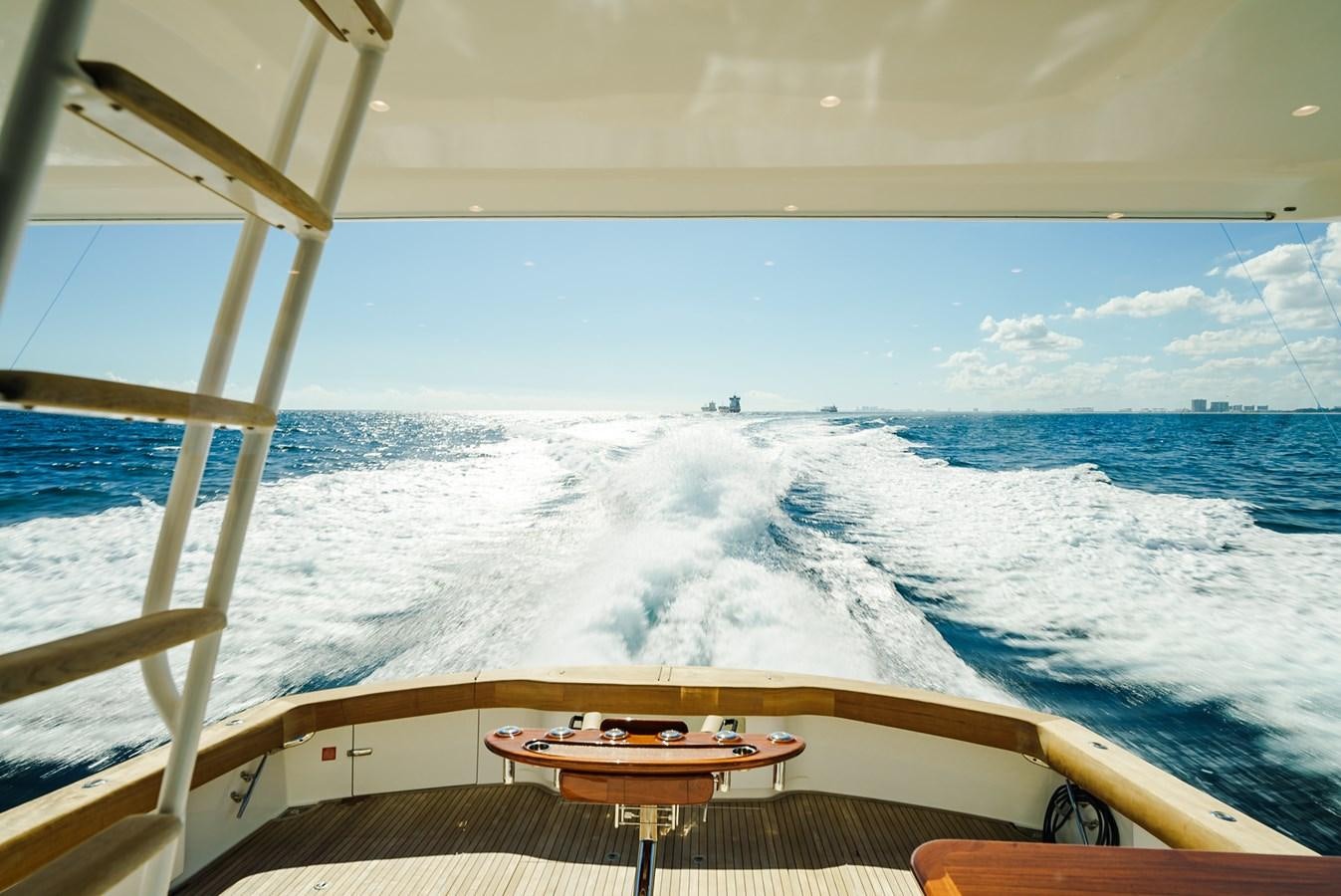 a boat on a body of water aboard PANACEA Yacht for Sale