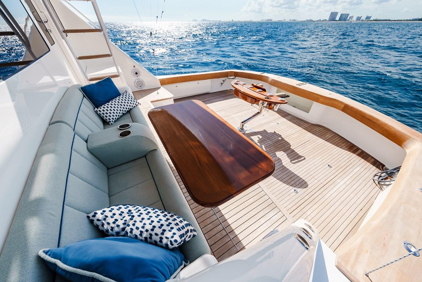 a boat on the water aboard PANACEA Yacht for Sale