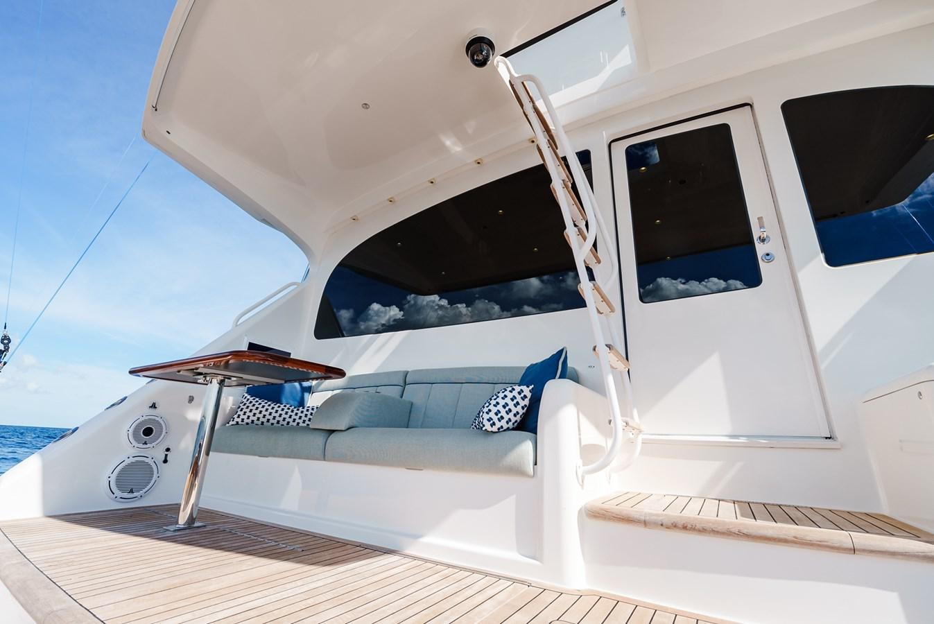 a boat on the water aboard PANACEA Yacht for Sale
